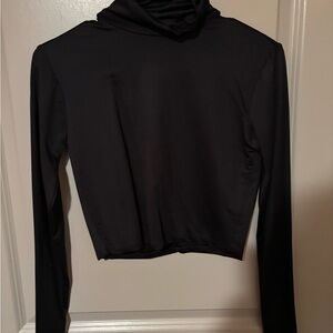 Forever 21 Black Long Sleeve Top